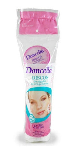 Doncella Cotton Makeup Remover Discs x 80 Units - Pañalera Arenita 2