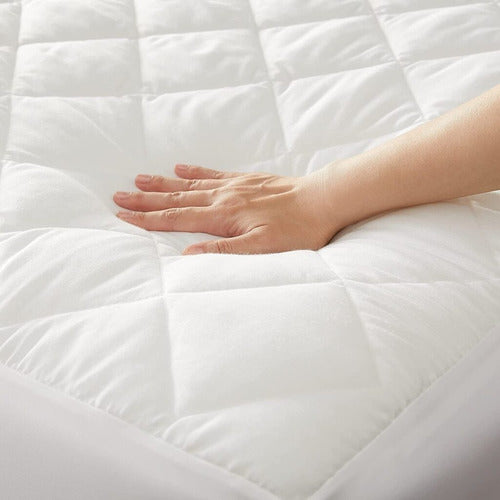 Almohar Quilted Adjustable Mattress Protector 160x200 0