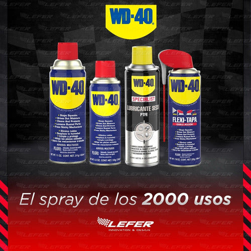 Wd-40 Lubricante Multiuso Antioxido 311g  Pack X 3 Unidades 5