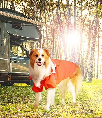 Capa De Chuva Para Cães, Jaqueta De Chuva Para Cães Com Capu 5