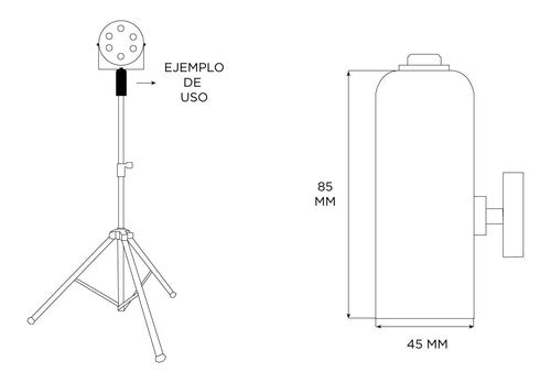 Xpro Tripod Adapter S208 1