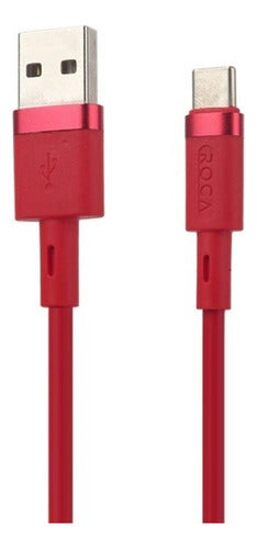 Roca Data Cable Vitacor USB to Type C 1mt 2.1 Colors 0