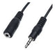 Cable Adaptador Plug 2,5 Macho A 3,5 Hembra 0