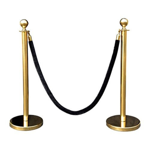 YaeKoo 59 Inches Velvet Queue Management Control Bar 1