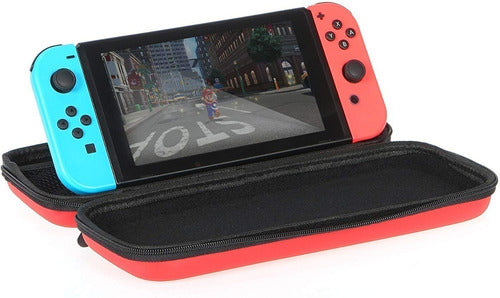 AmazonBasics Carrying Case For Nintendo Switch Red 1