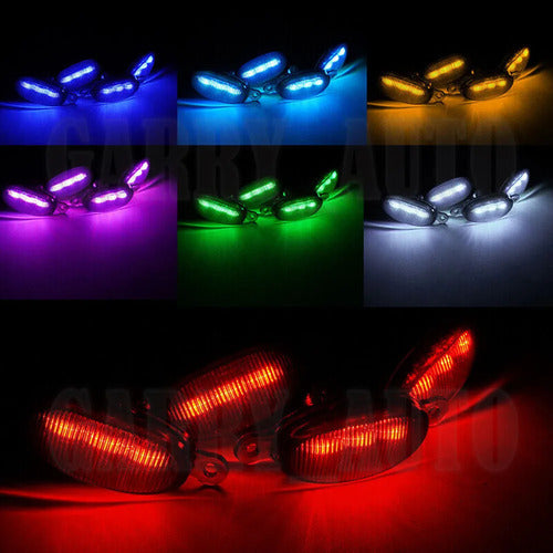 Insumos.concordia Luces Led Rgb Para Parrilla Ford Raptor Ram Hilux Ranger S10 1