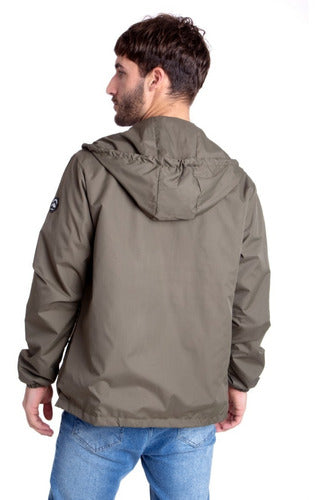 Men's Waterproof Windbreaker Jacket with Hood - Style 726 20