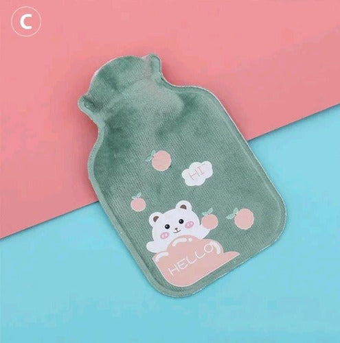 Burdah Pocket Hand Warmer Bag Green Bear 1