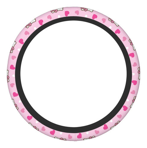 Latitele Cute Kawaii Steering Wheel Cover - Universal 15 Inch (38 cm) 1