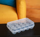 Plastic Egg Holder Tray X 15 with Transparent Lid and White Base by Pettish Online 9