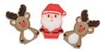 Alonsa Finger Puppets - Santa Claus + 2 Reindeers 0