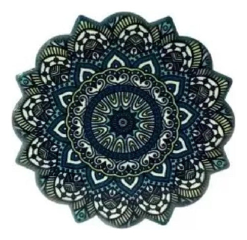 JTA Store Technology Mandala Magnet Small in Ceramic Various Designs 1