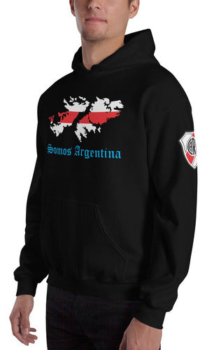 River Plate Falkland Islands Hoodie Sweatshirt 1