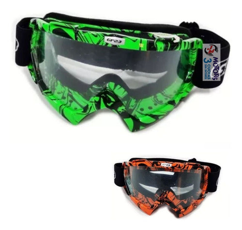 JM Nuñez GP23 Motocross Transparent Goggles 0