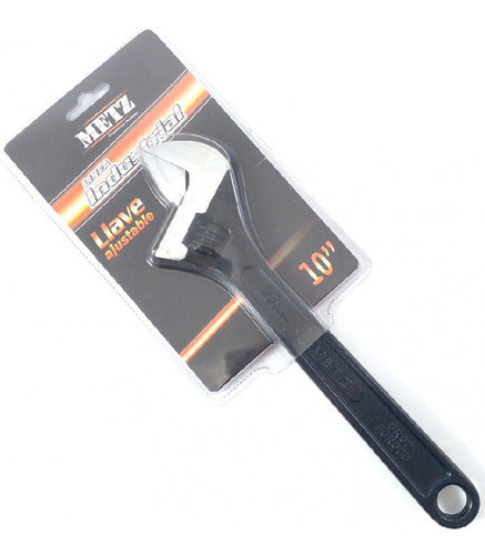 Metz Adjustable Phosphated Wrench 10 Inches 0