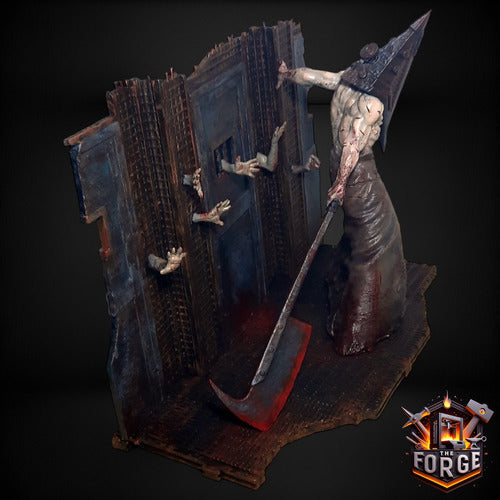 TheForge3D Silent Hill Figura Pyramid Head - Impresión 3D - Diorama 2