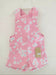 PuntaPie Kids Short Jardineros in Pink Daisy Print for Babies 4