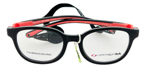 Optitech K317 Kids Prescription Glasses with Clip-On 4