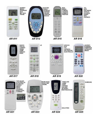 Surrey Carrier Midea Remote Control 3