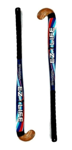 EZ LIFE Bambino Hockey Stick - Wooden & Fiberglass Size 34 0