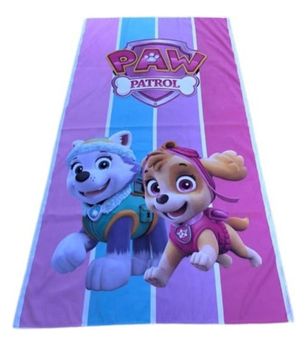 UN ESTILO DE VIDA Paw Patrol Various Designs - Microfiber Towel 1