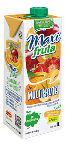 Maxi Fruta Multifruit Juice 1 Liter Pack of 12 0