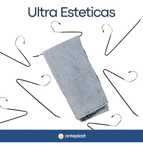 Percha Pantalon Ultra Grueza Acero Engomado X5 Premium 2