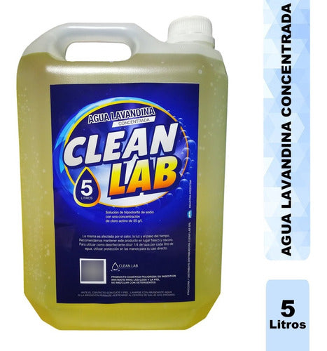 Clean Lab SRL Agua Lavandina Conc. (55 Gr./lt) X 5 Lts 1