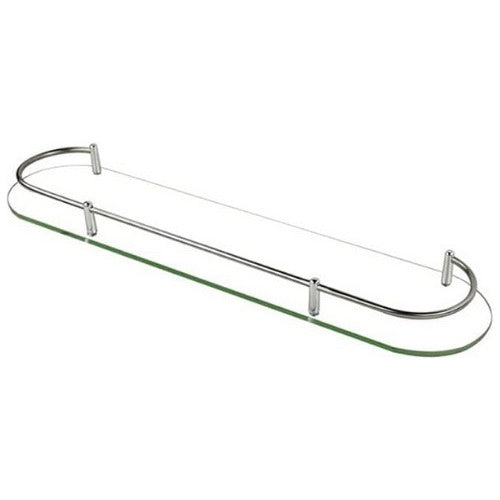 ERO Oval Glass Shelf Organizer for Bathroom and Kitchen 2