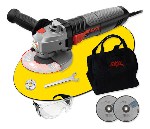 Skil 9004 4 1/2" Angle Grinder 830W Professional Mini Tool 0