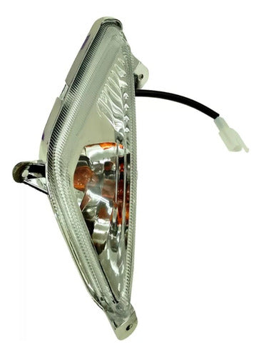 Farol Giro Delantero Moto Juego Gilera Smash Y Varias Rev Mm 0