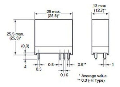 Omron G2R-1 Relay - 10A 5 Pin (Choose Your Quantity) 5