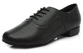 Dkzsyim Professional Leather Latin Dance Shoes for Men 1