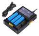 Nokoser 4 Slot Smart LCD USB Battery Charger 5