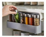 DS Foldable Hidden Spice Rack + 6 Glass Jars 1