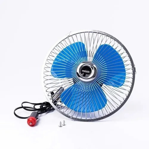 Metallic 6'' 12V Universal Fan Oregon Reinforced for Vehicles 2