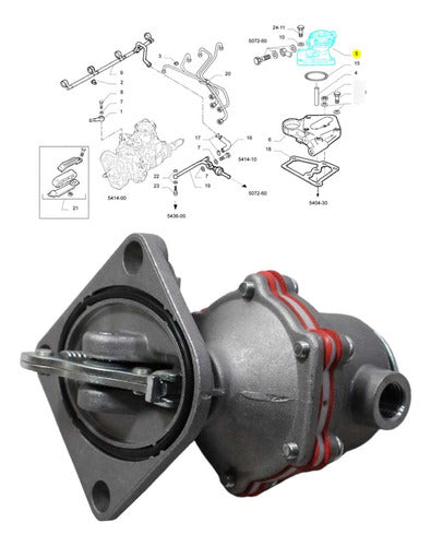 Bomba Combustível Alimentadora Iveco Daily 4012 1997 4830098 1