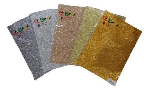 CBX A4 Glitter Cardstock 21x30 CM x Unit 0