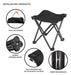 Small Reinforced Resistant Camping Bench Chair 9