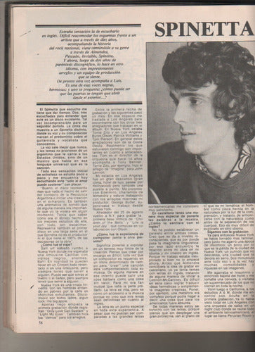 Rta * Expreso Imaginario * Nº 40 Año 1979 Spinetta Almendra 1