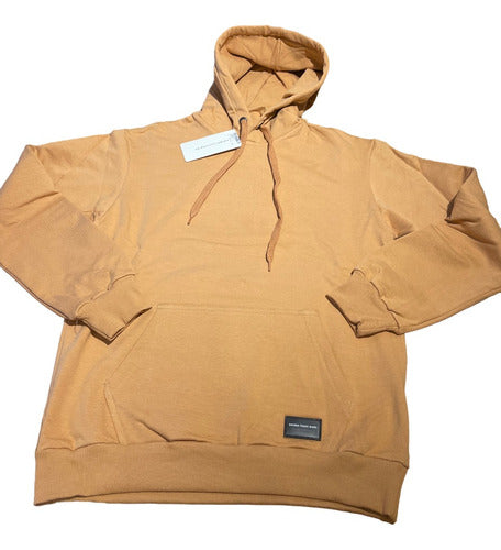 Men's Urban Rustic Hooded Cotton Kangaroo Sweatshirt by Dromo 1