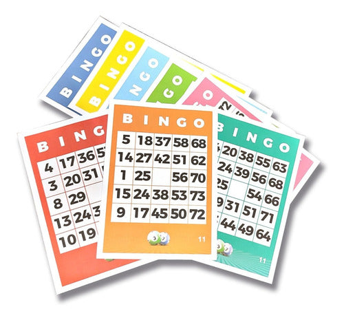 150 Cartones Bingo Para Reuniones Y Eventos 1