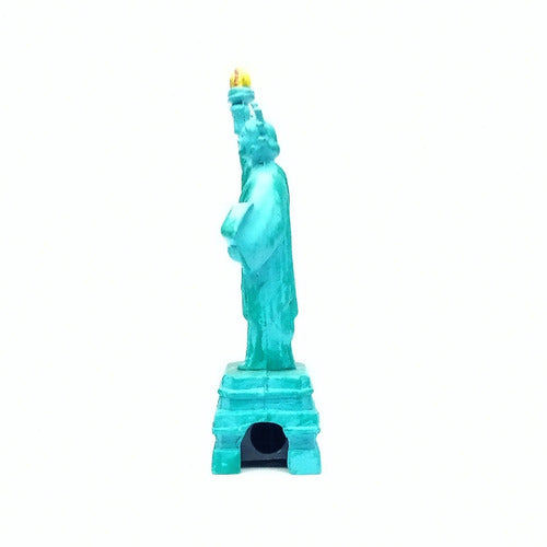 Sacapuntas Metálico A Color De Colección Estatua De Libertad 2