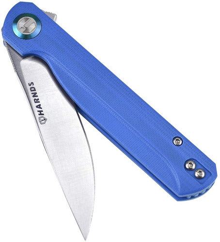 Harnds G10 Blue Pocket Knife - CK9200 1