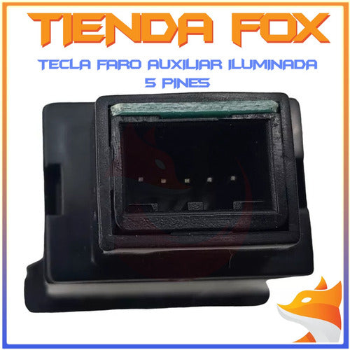 Tecla Faro Auxiliar Ford Ranger 2012 2013 2014 2015 1