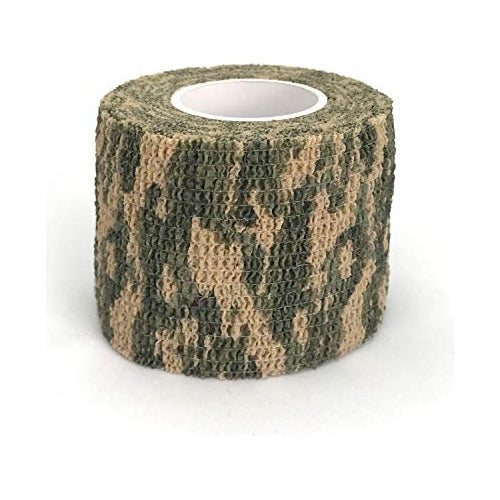 6 Rolls of Self-Adhesive Camouflage Tape - Grass 1