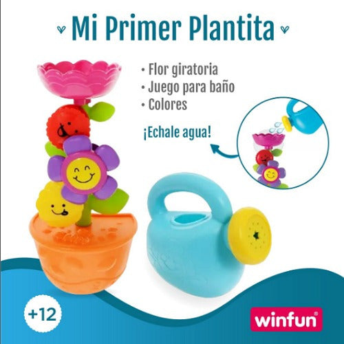 Winfun Water Fun Bath Water Game Set - Flower with Watering Can 6