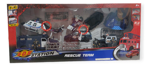 Toys Four Fun S.O.S Rescue Team Set with Light and Sound 1088 / 1089 3