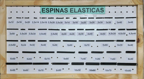 Espinas Elasticas - 2,5x14-x100u. 1