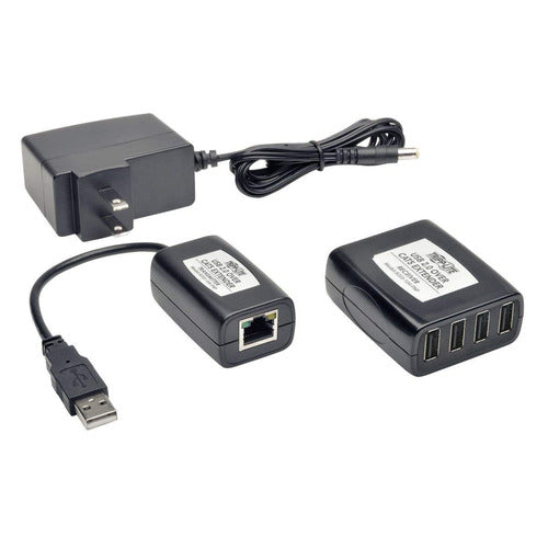 Tripp Lite 4 Port USB 2.0 Over Cat5 Cat6 Extender Hub 1